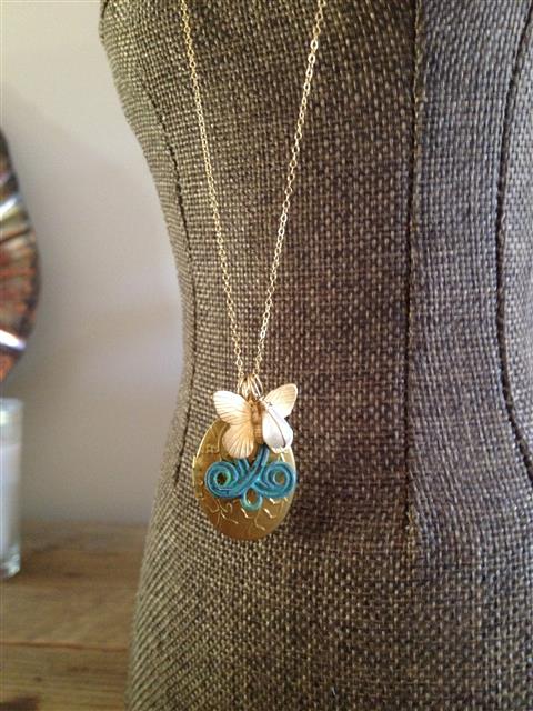 Locket Charm Necklace